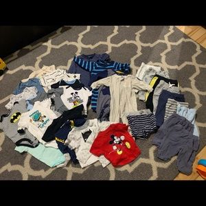 Baby boy clothes bundle